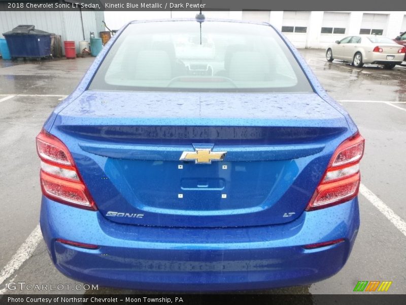 Kinetic Blue Metallic / Dark Pewter 2018 Chevrolet Sonic LT Sedan