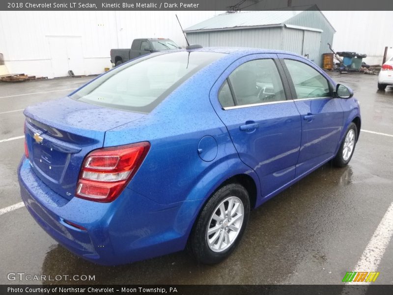 Kinetic Blue Metallic / Dark Pewter 2018 Chevrolet Sonic LT Sedan