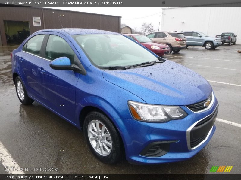 Kinetic Blue Metallic / Dark Pewter 2018 Chevrolet Sonic LT Sedan
