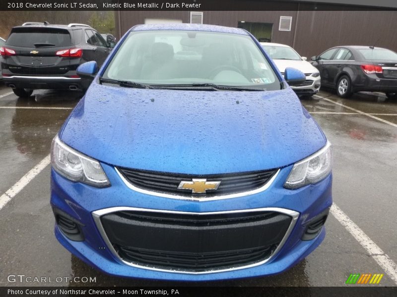 Kinetic Blue Metallic / Dark Pewter 2018 Chevrolet Sonic LT Sedan