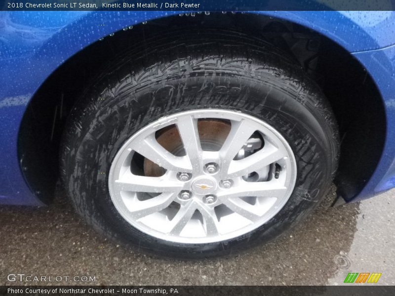 Kinetic Blue Metallic / Dark Pewter 2018 Chevrolet Sonic LT Sedan