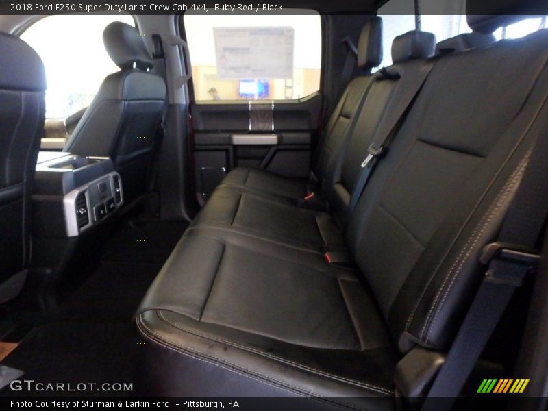 Ruby Red / Black 2018 Ford F250 Super Duty Lariat Crew Cab 4x4