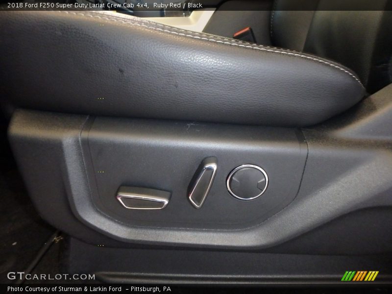 Ruby Red / Black 2018 Ford F250 Super Duty Lariat Crew Cab 4x4