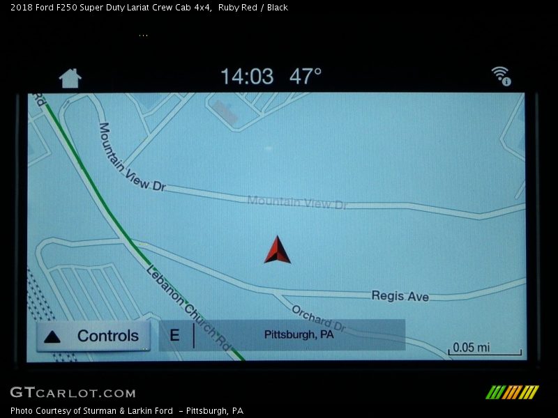 Ruby Red / Black 2018 Ford F250 Super Duty Lariat Crew Cab 4x4