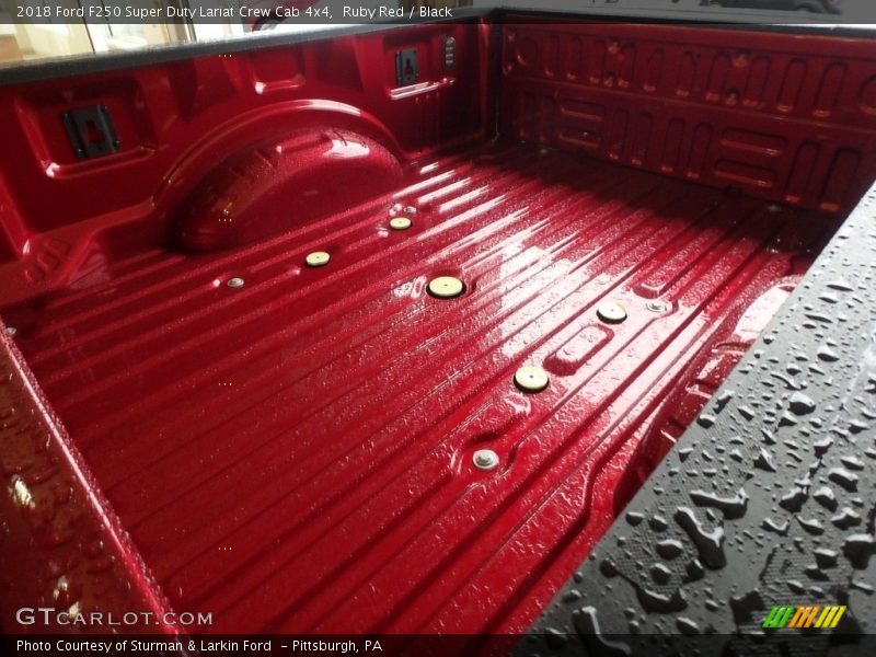 Ruby Red / Black 2018 Ford F250 Super Duty Lariat Crew Cab 4x4