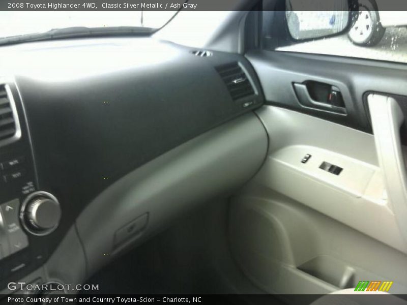 Classic Silver Metallic / Ash Gray 2008 Toyota Highlander 4WD