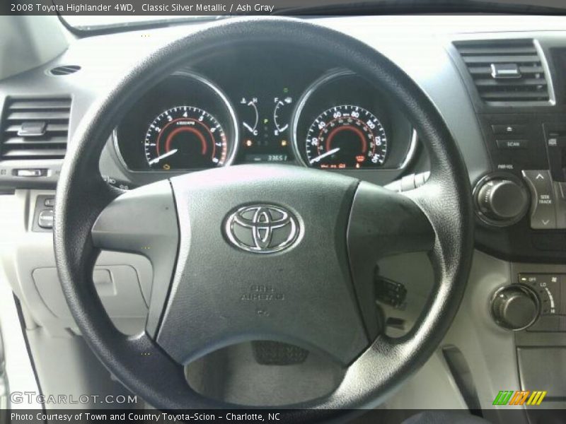 Classic Silver Metallic / Ash Gray 2008 Toyota Highlander 4WD