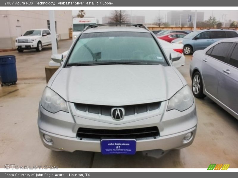 Alabaster Silver Metallic / Ebony 2007 Acura RDX Technology