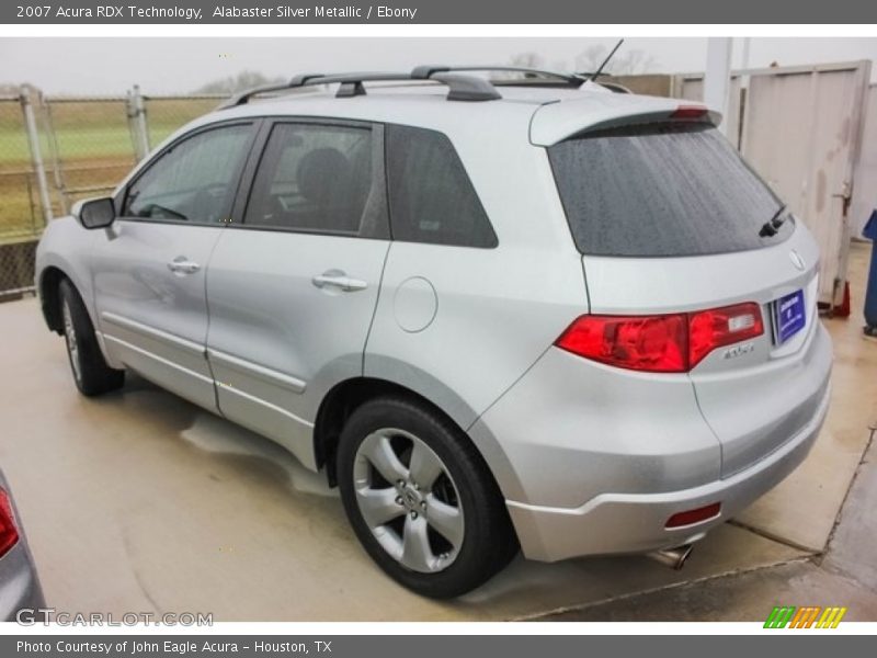 Alabaster Silver Metallic / Ebony 2007 Acura RDX Technology