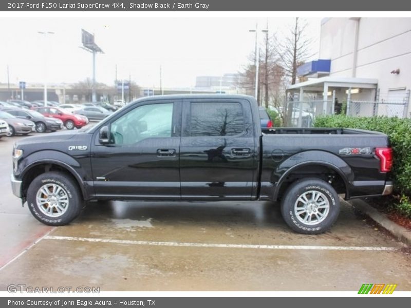 Shadow Black / Earth Gray 2017 Ford F150 Lariat SuperCrew 4X4