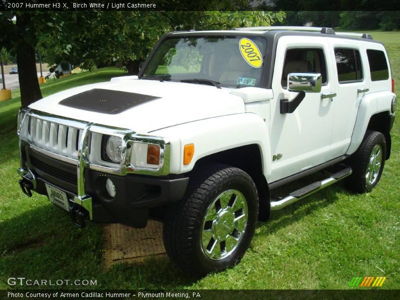 Birch White / Light Cashmere 2007 Hummer H3 X