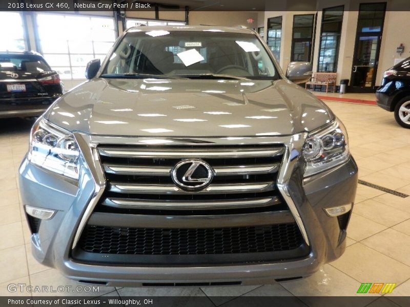 Nebula Gray Pearl / Black 2018 Lexus GX 460