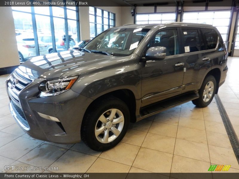 Nebula Gray Pearl / Black 2018 Lexus GX 460