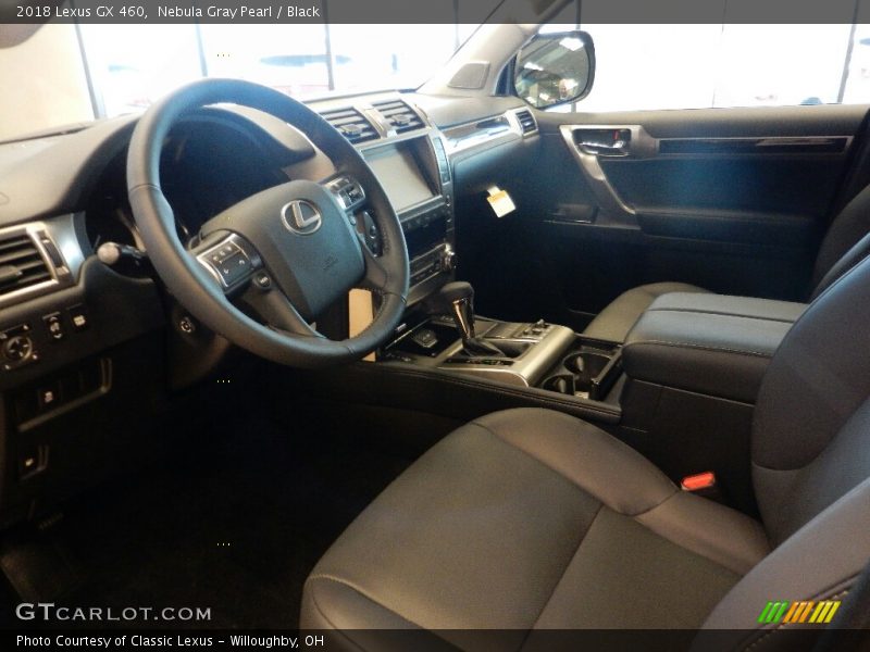Nebula Gray Pearl / Black 2018 Lexus GX 460