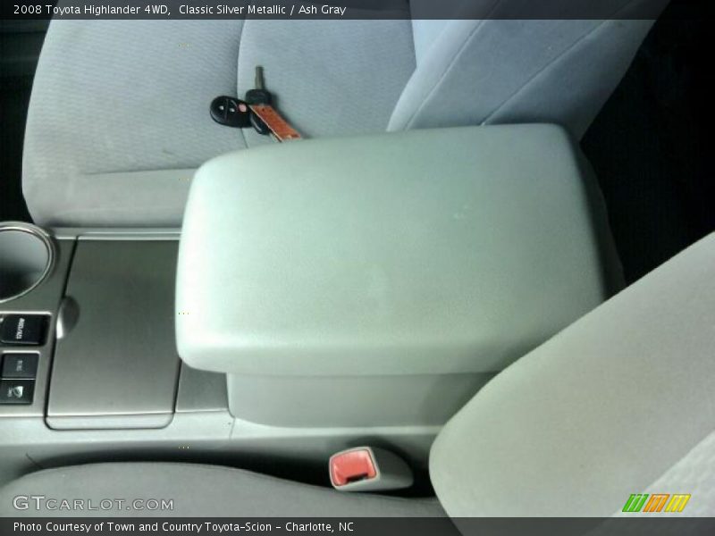 Classic Silver Metallic / Ash Gray 2008 Toyota Highlander 4WD
