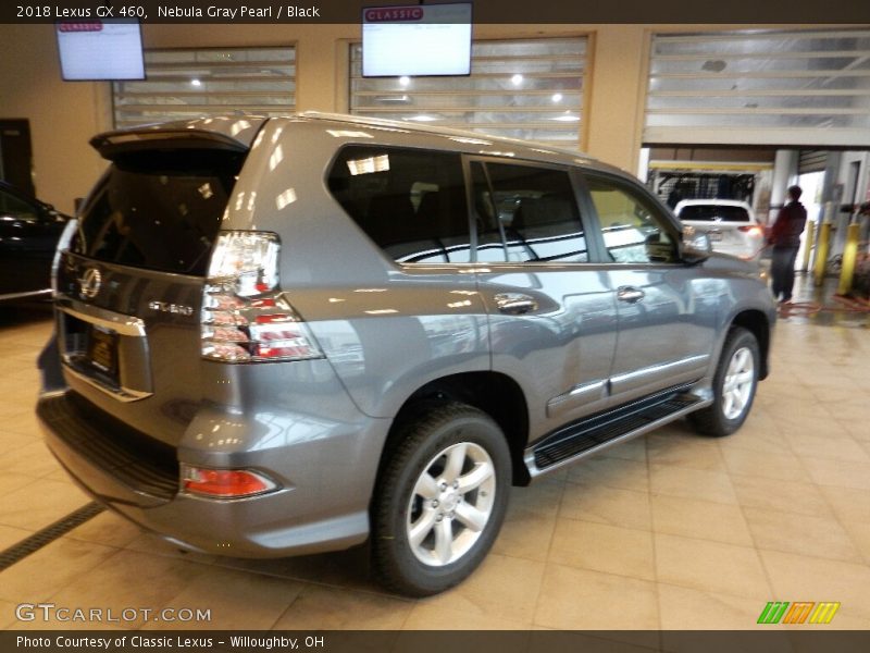 Nebula Gray Pearl / Black 2018 Lexus GX 460