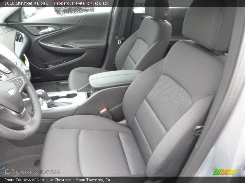 Pepperdust Metallic / Jet Black 2018 Chevrolet Malibu LT