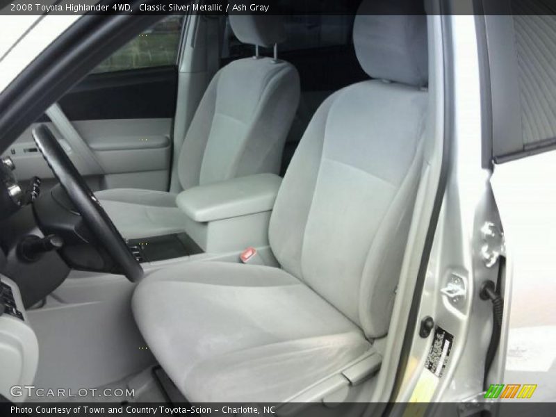 Classic Silver Metallic / Ash Gray 2008 Toyota Highlander 4WD