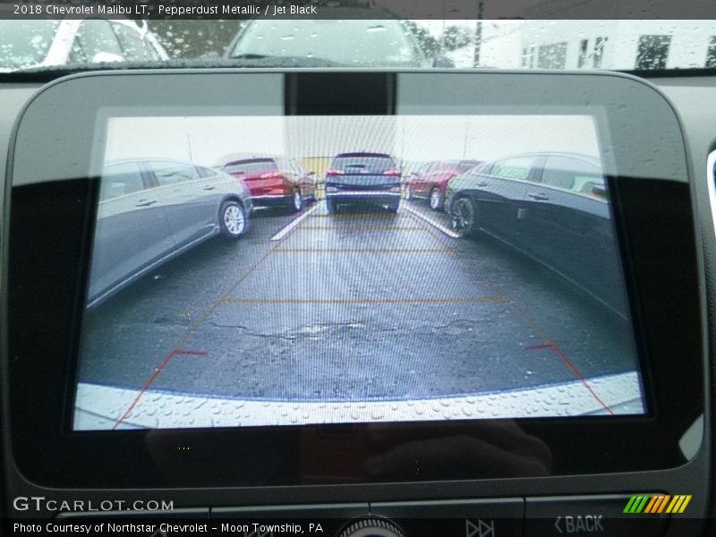 Pepperdust Metallic / Jet Black 2018 Chevrolet Malibu LT