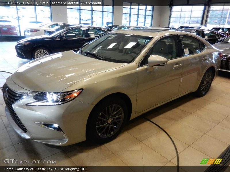Satin Cashmere Metallic / Parchment 2018 Lexus ES 350