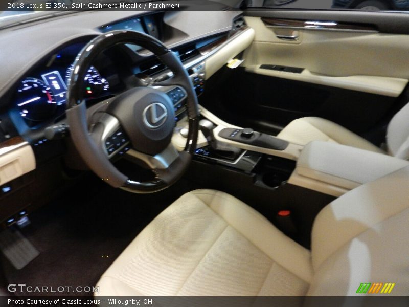 Satin Cashmere Metallic / Parchment 2018 Lexus ES 350