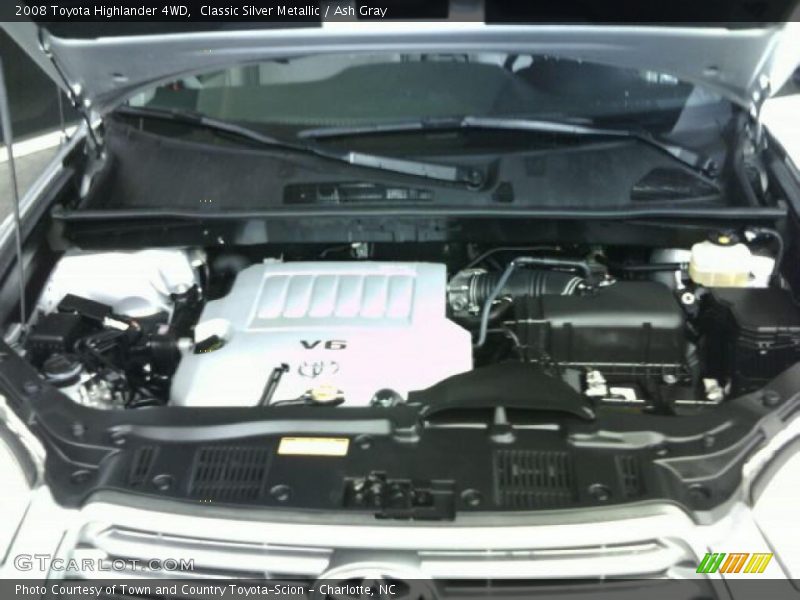 Classic Silver Metallic / Ash Gray 2008 Toyota Highlander 4WD