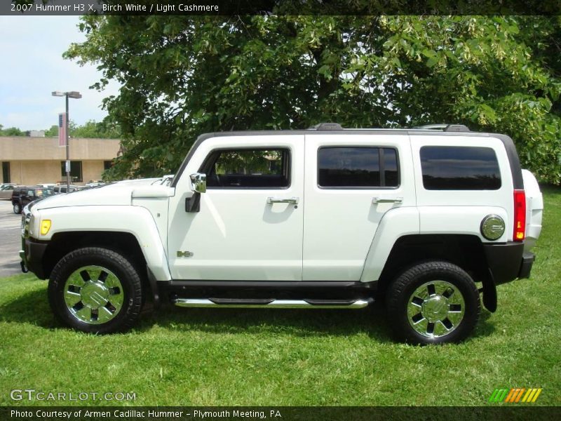 Birch White / Light Cashmere 2007 Hummer H3 X