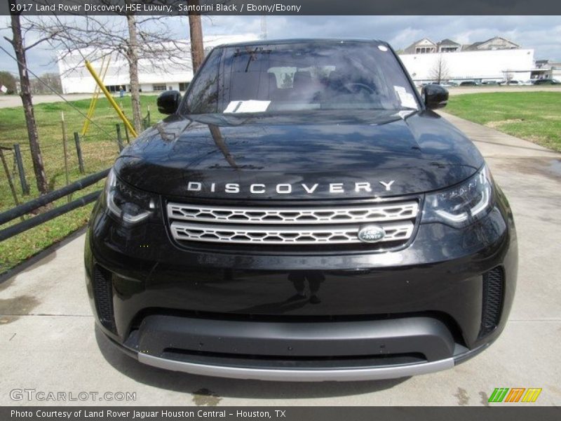 Santorini Black / Ebony/Ebony 2017 Land Rover Discovery HSE Luxury