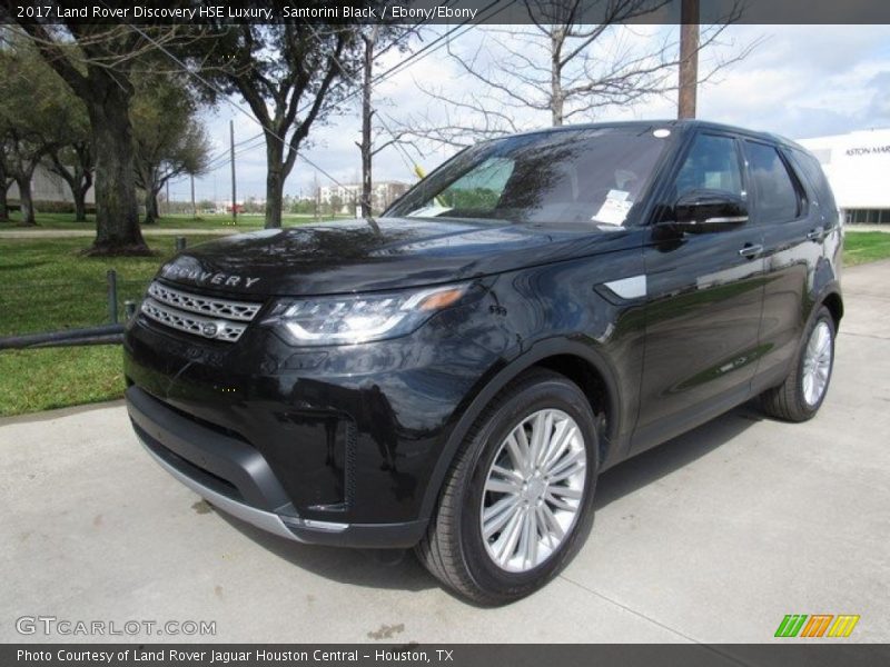 Santorini Black / Ebony/Ebony 2017 Land Rover Discovery HSE Luxury