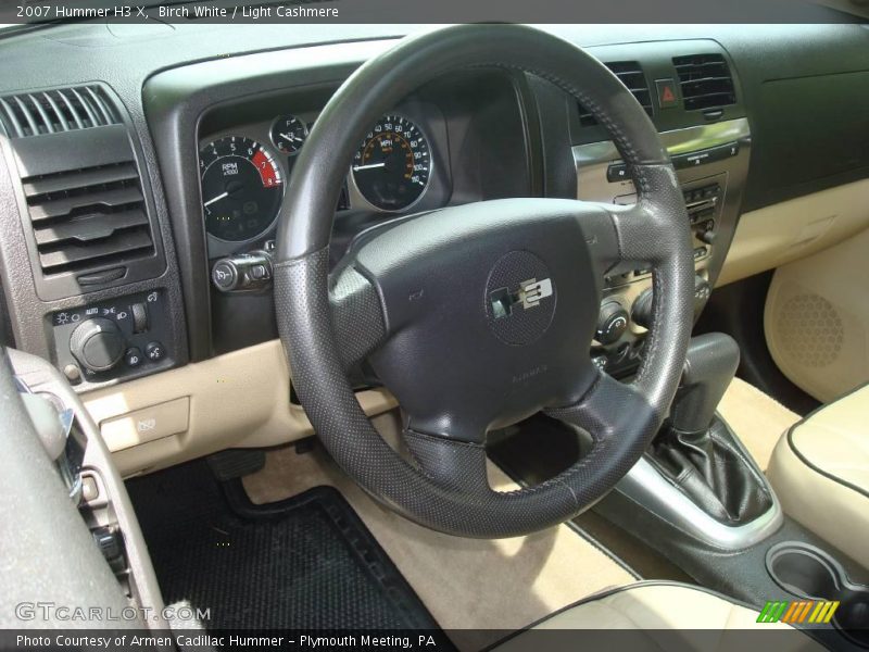 Birch White / Light Cashmere 2007 Hummer H3 X