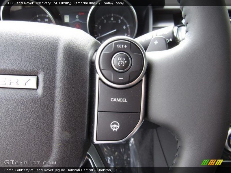 Santorini Black / Ebony/Ebony 2017 Land Rover Discovery HSE Luxury