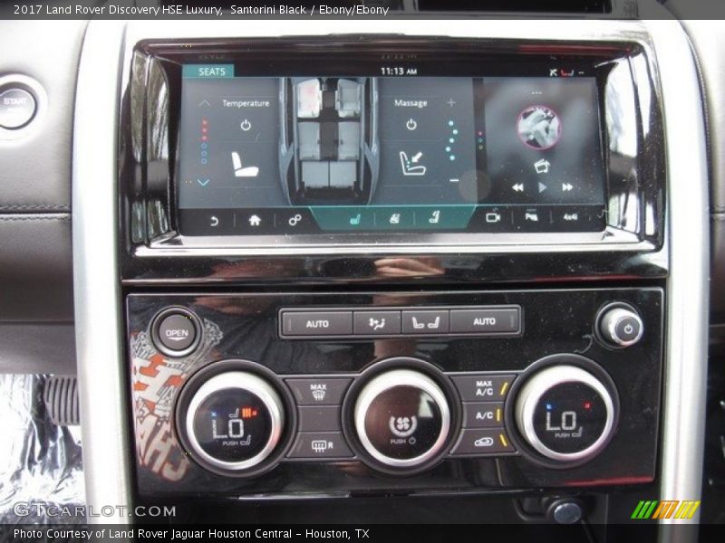 Santorini Black / Ebony/Ebony 2017 Land Rover Discovery HSE Luxury