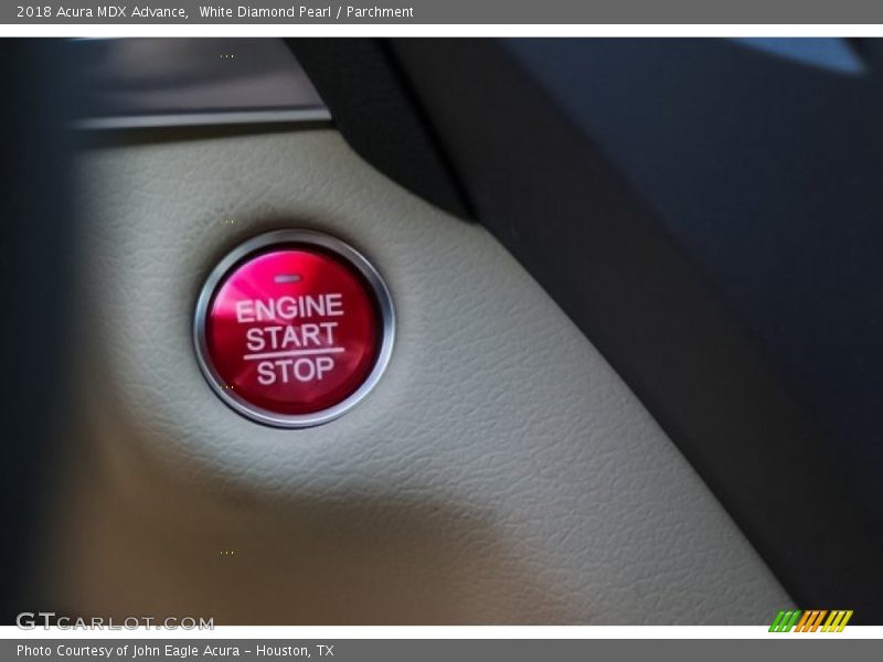 White Diamond Pearl / Parchment 2018 Acura MDX Advance
