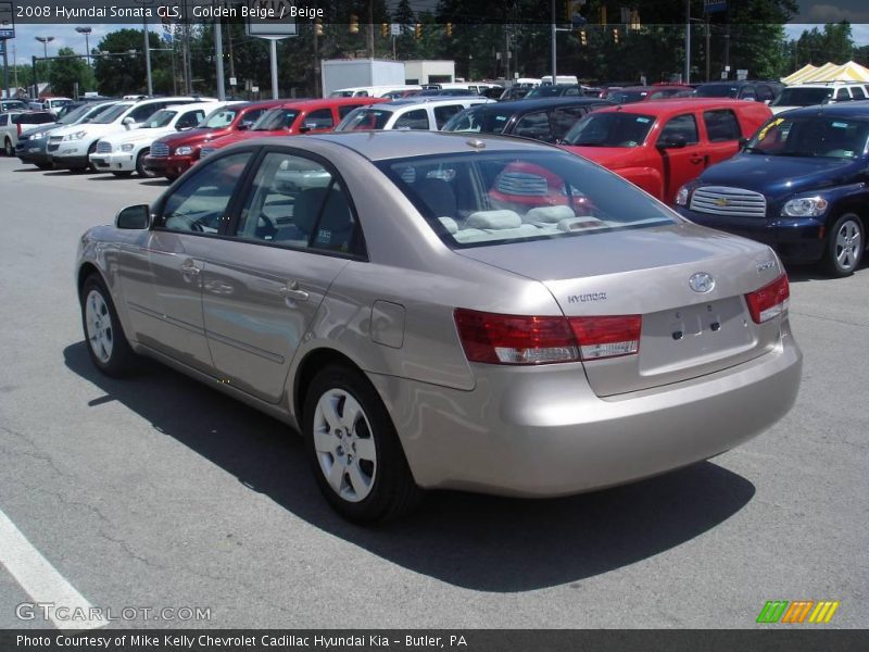 Golden Beige / Beige 2008 Hyundai Sonata GLS