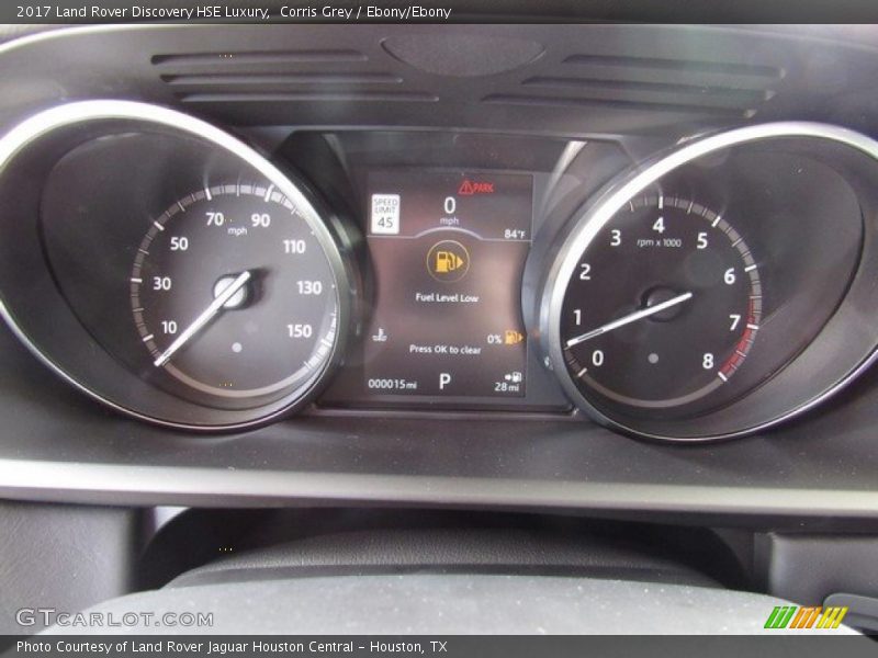 Corris Grey / Ebony/Ebony 2017 Land Rover Discovery HSE Luxury
