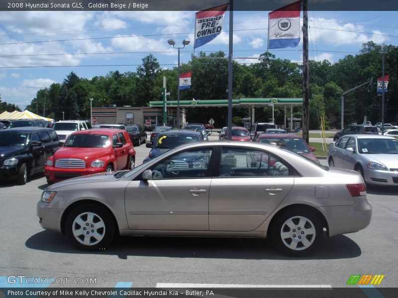 Golden Beige / Beige 2008 Hyundai Sonata GLS
