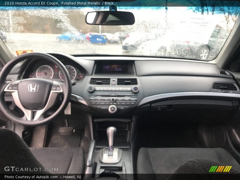 Polished Metal Metallic / Black 2010 Honda Accord EX Coupe