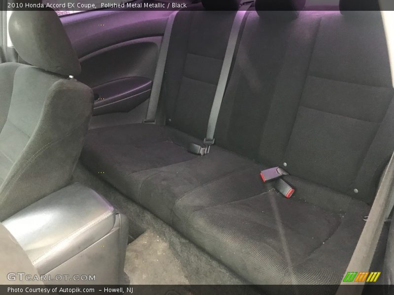 Polished Metal Metallic / Black 2010 Honda Accord EX Coupe