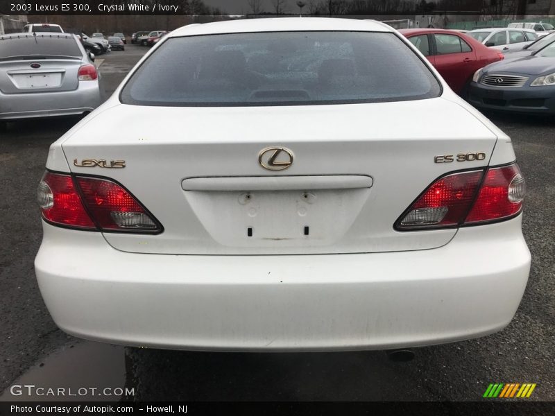 Crystal White / Ivory 2003 Lexus ES 300