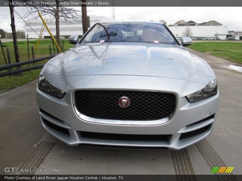 Indus Silver Metallic / Ebony 2018 Jaguar XE 30t Premium