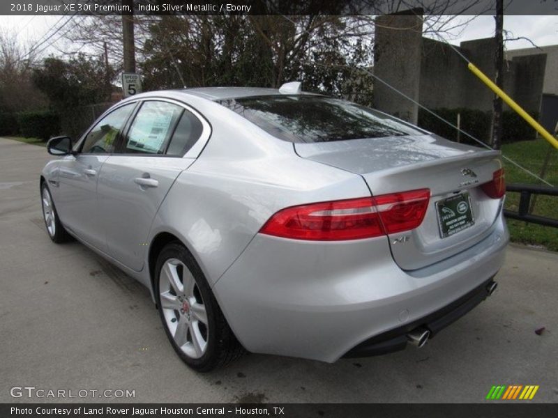 Indus Silver Metallic / Ebony 2018 Jaguar XE 30t Premium