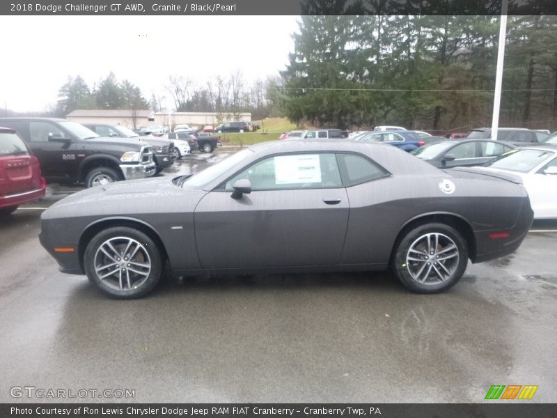 Granite / Black/Pearl 2018 Dodge Challenger GT AWD