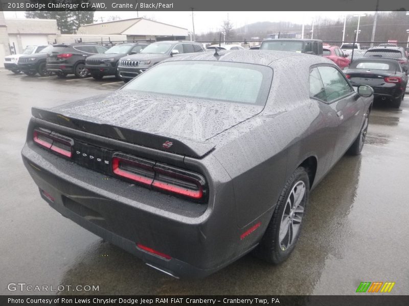 Granite / Black/Pearl 2018 Dodge Challenger GT AWD