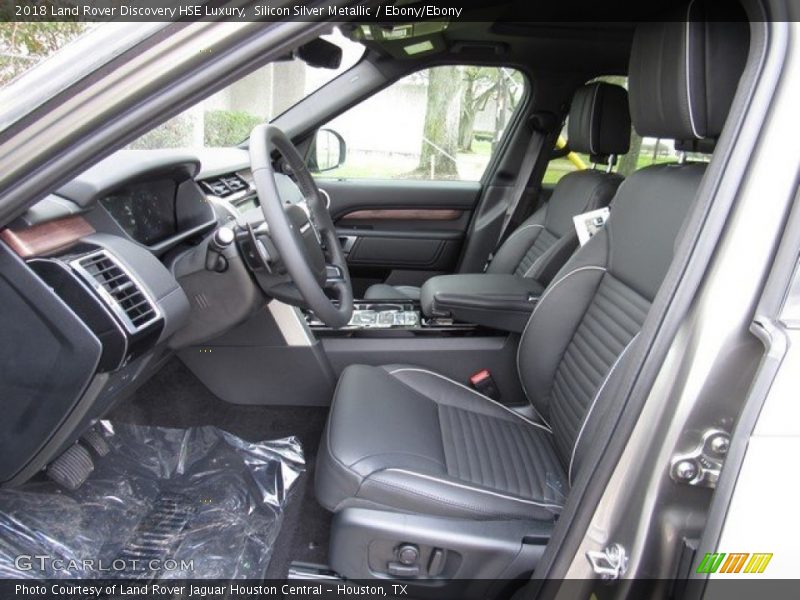 Silicon Silver Metallic / Ebony/Ebony 2018 Land Rover Discovery HSE Luxury