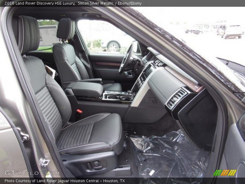Silicon Silver Metallic / Ebony/Ebony 2018 Land Rover Discovery HSE Luxury
