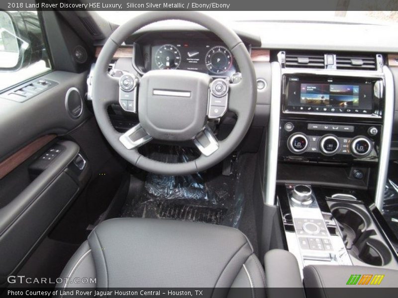 Silicon Silver Metallic / Ebony/Ebony 2018 Land Rover Discovery HSE Luxury