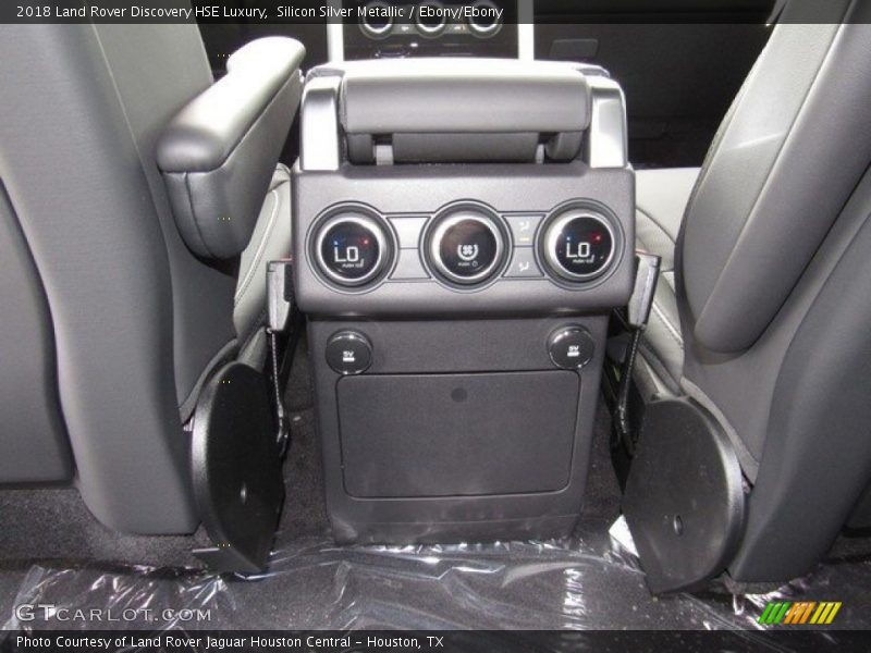 Silicon Silver Metallic / Ebony/Ebony 2018 Land Rover Discovery HSE Luxury