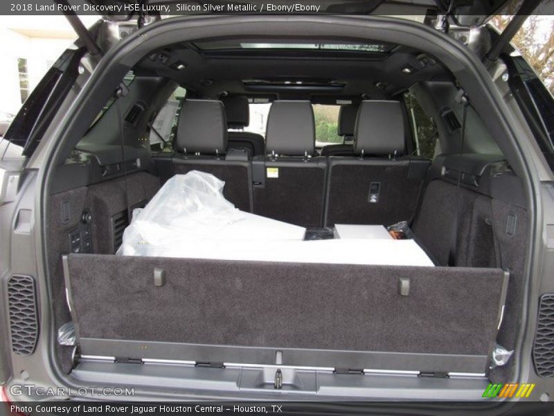 Silicon Silver Metallic / Ebony/Ebony 2018 Land Rover Discovery HSE Luxury