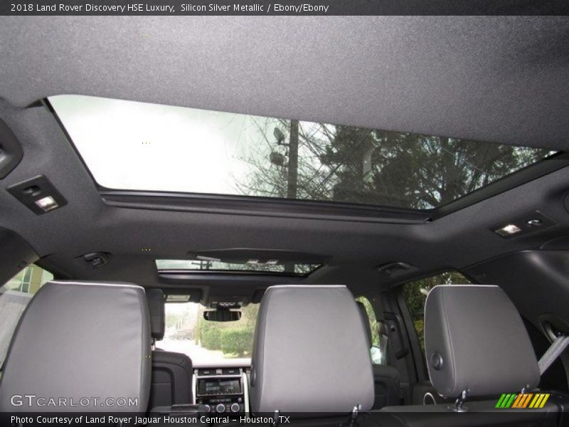 Silicon Silver Metallic / Ebony/Ebony 2018 Land Rover Discovery HSE Luxury