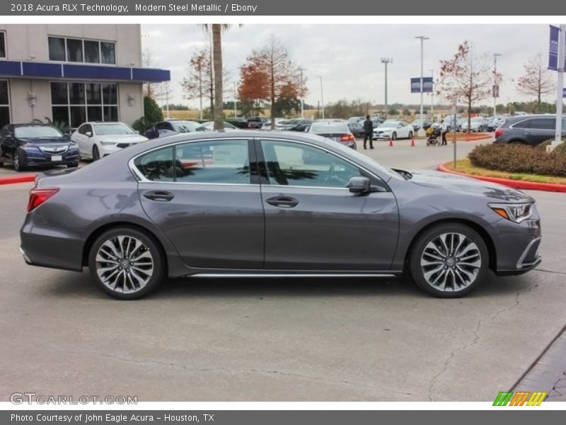 Modern Steel Metallic / Ebony 2018 Acura RLX Technology